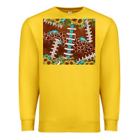 Lemon football leopard gemstone sunflower Premium Sweatshirt - JahusDesignShop