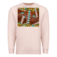 Pale Pink football leopard gemstone sunflower Premium Sweatshirt - JahusDesignShop