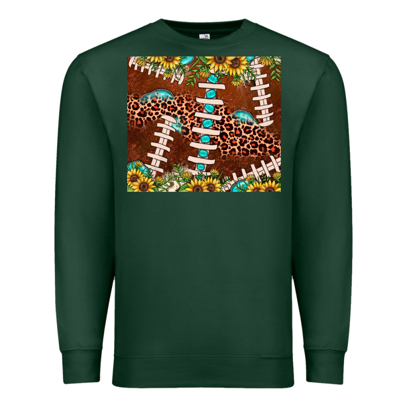 Football Leopard Gemstone Sunflower Premium Sweatshirt by JahusDesignShop | Teevron