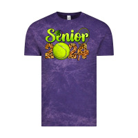 Cloud Purple tennis senior 2024 Vintage Tee - BarkalooDesign