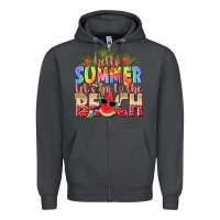 Smoke hello summer lets go to the beach Zipper Hoodie - texasbilliewilder