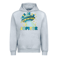 Heather Grey boys go to jupiter Urban Hoodie - MaliasSmallBusiness
