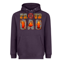 Plum proud dad Heavyweight Hoodie - HRA Design Shop