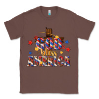 Chestnut god bless america Classic Tee - texasbilliewilder