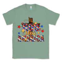 Sage god bless america Classic Tee - texasbilliewilder