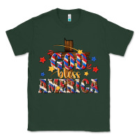 Sports Green god bless america Classic Tee - texasbilliewilder