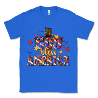 True Royal god bless america Classic Tee - texasbilliewilder