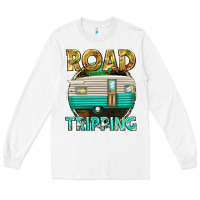 White road tripping Long Sleeve Tee - texasbilliewilder