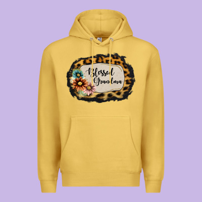 Blessed Grandma Premium Hoodie Designed By Jasminsmagicworld
