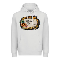 Dove Grey blessed grandma Premium Hoodie - Jasminsmagicworld