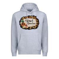 Heather Grey blessed grandma Premium Hoodie - Jasminsmagicworld