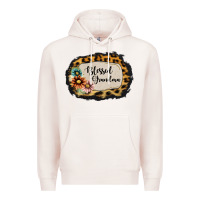 Pale Pink blessed grandma Premium Hoodie - Jasminsmagicworld