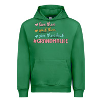 Emerald grandma life Urban Hoodie - MaliasSmallBusiness