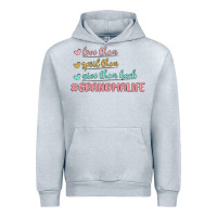Heather Grey grandma life Urban Hoodie - MaliasSmallBusiness
