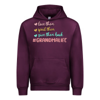 Mauve Wine grandma life Urban Hoodie - MaliasSmallBusiness