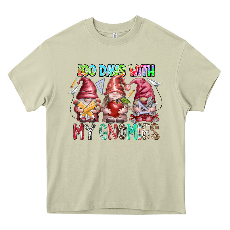 100 Days With My Gnomies Heavy Core Tee by RacoonDesign | Teevron