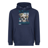 Navy not made for winter skull Heavyweight Hoodie - FaDigitalArtStudio