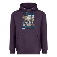Plum not made for winter skull Heavyweight Hoodie - FaDigitalArtStudio