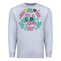 Heather Grey i'm a jesus lovin' Premium Sweatshirt - Artiststas