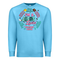 Ocean Blue i'm a jesus lovin' Premium Sweatshirt - Artiststas