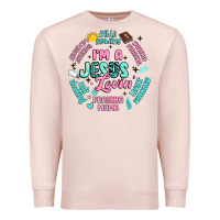Pale Pink i'm a jesus lovin' Premium Sweatshirt - Artiststas
