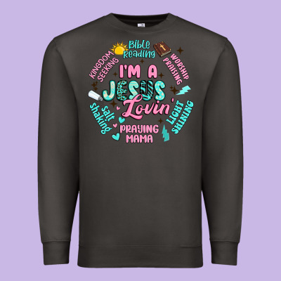 I'm A Jesus Lovin' Premium Sweatshirt Designed By Artiststas