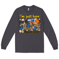 Smoke im just here for the snacks sports sister Long Sleeve Tee - Zillion Design Studio