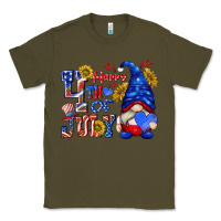Army Green happy 4 th of july Classic Tee - texasbilliewilder