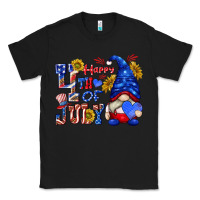Black happy 4 th of july Classic Tee - texasbilliewilder