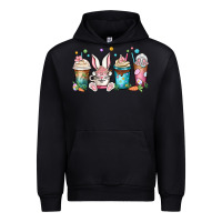 Black easter coffee cups Urban Hoodie - MaliasSmallBusiness