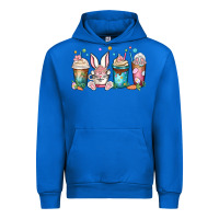 Cobalt easter coffee cups Urban Hoodie - MaliasSmallBusiness