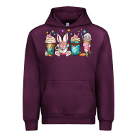 Mauve Wine easter coffee cups Urban Hoodie - MaliasSmallBusiness