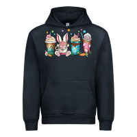 Navy easter coffee cups Urban Hoodie - MaliasSmallBusiness