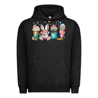 Pigment Black easter coffee cups Urban Hoodie - MaliasSmallBusiness