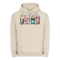 Pigment French Oak easter coffee cups Urban Hoodie - MaliasSmallBusiness