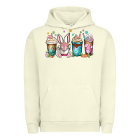 Pigment Pistachio easter coffee cups Urban Hoodie - MaliasSmallBusiness