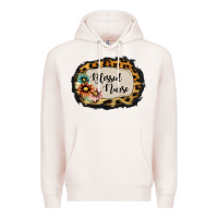 Pale Pink blessed nurse Premium Hoodie - Jasminsmagicworld