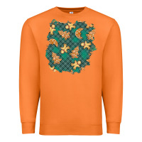 Carrot christmas gingerbread cookies patch Premium Sweatshirt - BundleAndBundleShop