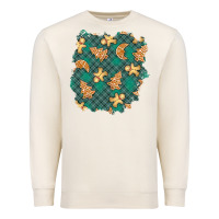 Sandshell christmas gingerbread cookies patch Premium Sweatshirt - BundleAndBundleShop