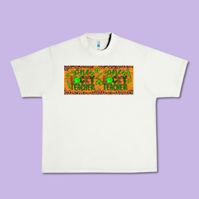 Western St. Patrick's Day One Lucky Teacher Urban Heavy Tee Designed By Artiststas