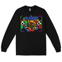 Black autism mom checkered flag Long Sleeve Tee - Zillion Design Studio