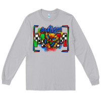 Moon Dust autism mom checkered flag Long Sleeve Tee - Zillion Design Studio