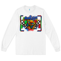 White autism mom checkered flag Long Sleeve Tee - Zillion Design Studio