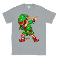 Heather Grey dabbing elf Classic Tee - Zillion Design Studio
