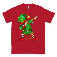 Red dabbing elf Classic Tee - Zillion Design Studio