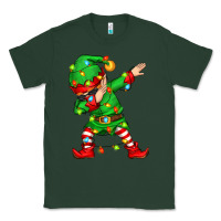 Sports Green dabbing elf Classic Tee - Zillion Design Studio