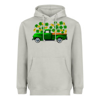 Moon Dust st patricks shamrock gold truck Heavyweight Hoodie - FaDigitalArtStudio