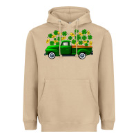 Mushroom st patricks shamrock gold truck Heavyweight Hoodie - FaDigitalArtStudio