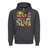 Smoke here comes the sun Zipper Hoodie - texasbilliewilder