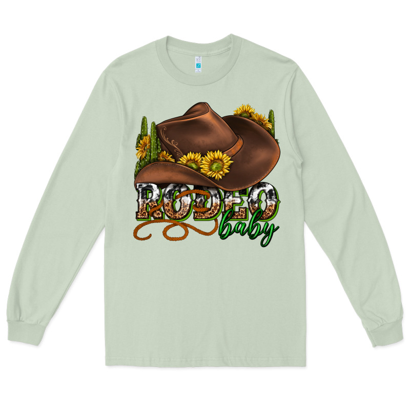 Rodeo Baby Western Long Sleeve Tee by texasbilliewilder | Teevron